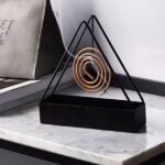 Simple Triangle-shaped Iron Mosquito Coil Holder Creative Hanging Or Standing Incense Burner