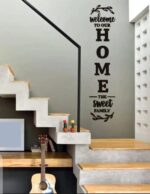 3d Wall Art “welcome To Our Home The Sweet Family” Wall Decoration For Home Office Dorm - Image 6