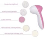 5 In 1 Facial Electric Cleanser And Massager, Electric Machine Beauty , Beauty Care Brush For Removing Blackhead , Beauty Tool Device - Image 3