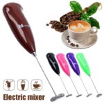 Handheld Electric Stirrer Milk Frother  Foam Maker Cappuccino Frother Latte Frother Coffee Frother Hand Mixer Egg Beater