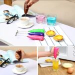 Handheld Electric Stirrer Milk Frother  Foam Maker Cappuccino Frother Latte Frother Coffee Frother Hand Mixer Egg Beater - Image 2