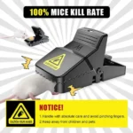 Heavy Duty Plastic Mouse Trap (black Color) - Image 7