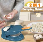 2 In 1 Dumpling Wrapper Tool Food Grade Manual Dumpling Maker Mold – (random Color) - Image 3