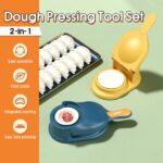 2 In 1 Dumpling Wrapper Tool Food Grade Manual Dumpling Maker Mold – (random Color) - Image 4