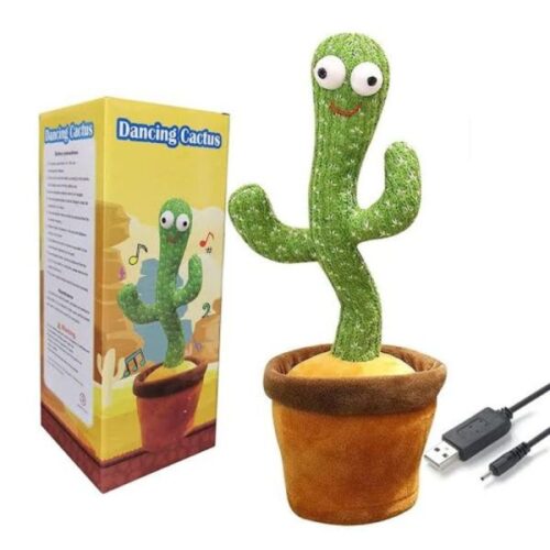 Portable Rechargeable Dancing Cactus Toy Funny Education Toys For Babies - Image 2