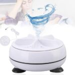 Portable Usb Travel Washer | Ultrasonic Rotating Turbine Washing Machine For Socks Underwear Dishes Clothes - Image 8