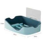 Wall Mounted Soap Dish Holder For Bathroom | Wall Mounted Soap Bar, Holder Rack For Shower Wall, Kitchen, Bathroom (random Color) - Image 6