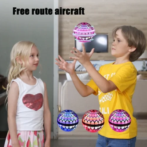 Flying Orb Ball for Kids Adults, Hand Controlled Boomerang Ball, Soaring Flying Spinner Mini Drone, Hover Flying Ball Toy with LED Lights, Drone Ball Endless Tricks Gifts for Boys Girls - Image 5