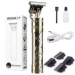Vintage T9 Trimmer And Hair Clipper Cutting Machine For Men  (Plastic Body ) - Image 5