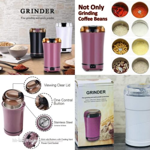 Electric Coffee & Spice Grinder – Compact, Powerful & Multi-Functional - Image 4