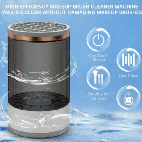 Electric Makeup Brush Cleaner Machine – Clean & Dry in 30 Sec - Image 3