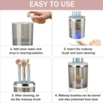 Electric Makeup Brush Cleaner Machine – Clean & Dry in 30 Sec - Image 4
