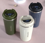 Travel Mug 510ml, Insulated Reusable Coffee Cup with Leakproof Lid, Double Walled Stainless Steel Thermos Keep Drinks Hot and Cold(rendom colours) - Image 2