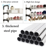 6 & 5 Layer Shoe Rack – Space Saving Shoe Organizer for Home - Image 3