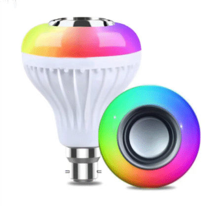 Bluetooth LED Music Bulb – Color Light with Built-in Speaker