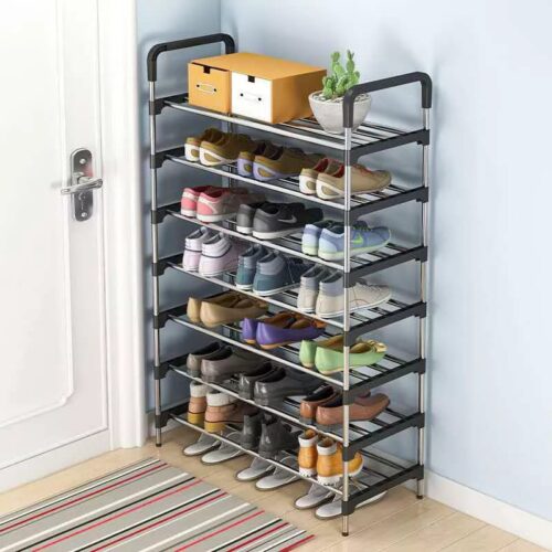 6 & 5 Layer Shoe Rack – Space Saving Shoe Organizer for Home - Image 2