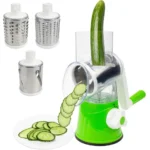 3 In 1 Vegetable Slicer And Cutter - Drum Grater - Image 2