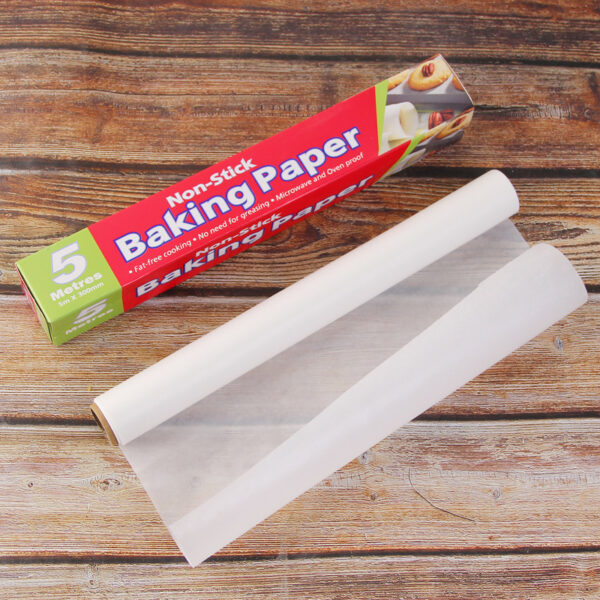Non-Stick Baking Paper – 5M Roll for Oven & Microwave Use